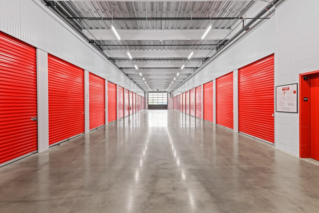 drive-up temperature-controlled storage units at Ironclad Storage in Prior Lake, MN