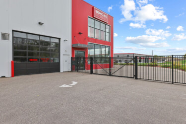 keypad access to front gate at Ironclad Storage in Prior Lake, MN