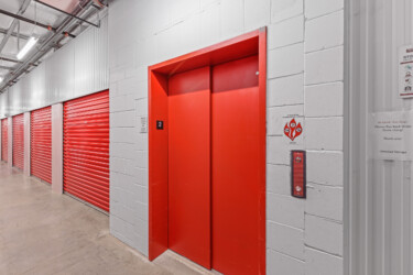 storage elevator at Ironclad Storage in Prior Lake, MN