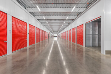 drive-up temperature-controlled storage units at Ironclad Storage in Prior Lake, MN